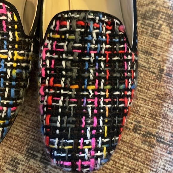 J. Crew rainbow tweed loafers. - Picture 5 of 8